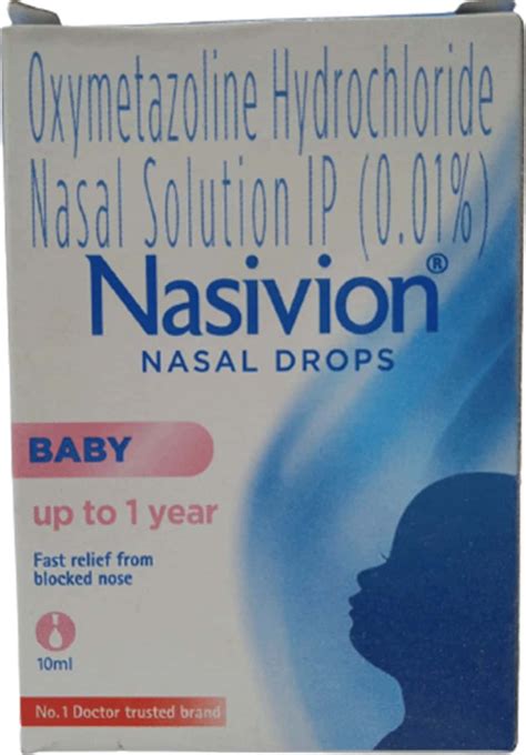 Nasivion Baby Nasal Drops: Uses, Side Effects, Price, Dosage & More ...