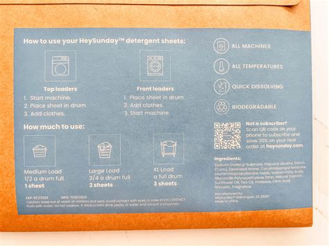 HeySunday Review: Can These Detergent Sheets Change Your Laundry Game?