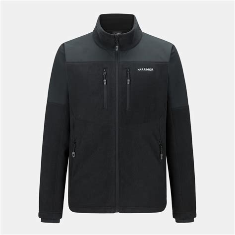 Karrimor | Windproof Fleece Jacket Mens | Black | SportsDirect.com