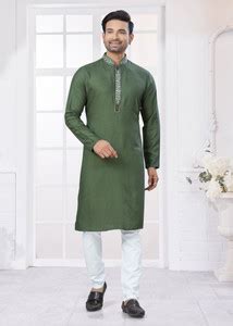 Outluk Men Kurta Pyjama Set - Buy Outluk Men Kurta Pyjama Set Online at ...