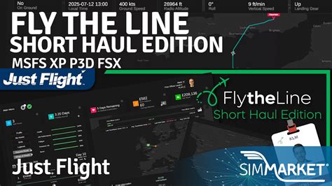 Just Flight – Fly The Line manages your career for MSFS XP P3D FSX ...
