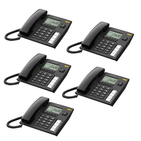 Alcatel T76 Corded Landline Phone with Caller ID and Speakerphone Blac ...