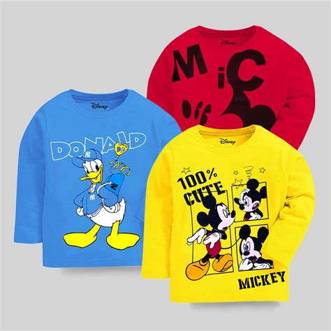 KUCHIPOO © DISNEY BOYS FULL SLEEVES T-SHIRTS – Kuchipoo