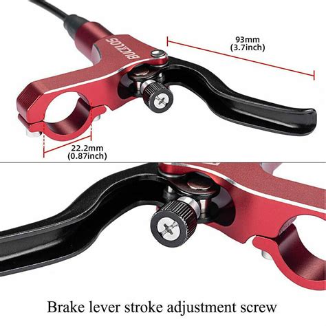 Buy BUCKLOS Hydraulic Disc Brake Front Rear MTB Bicycle Shimano RT56 ...