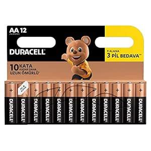Duracell LR6/MN1500 Alkaline AA Batteries, Pack of 12 : Amazon.in ...