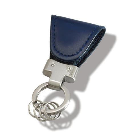 【鍵をなくさないキーホルダー】Key Clip cordovan navy | monova｜贈り物に、自分に 日本のいいモノ。