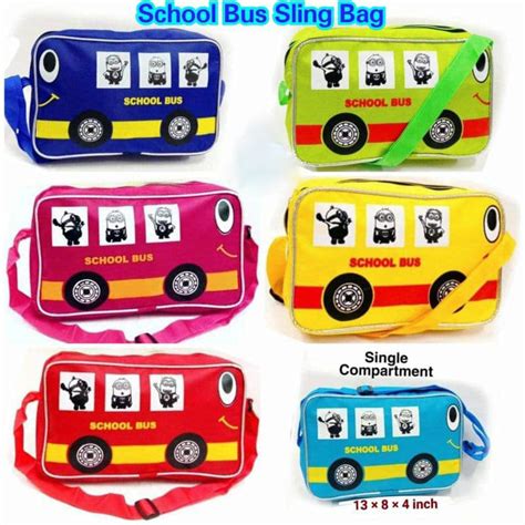 School Bus Sling Bag ( Pack of 1 ) – Gift Ocean