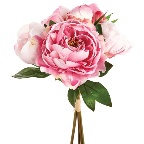 Allstate Floral Pink Peony Faux Botanical Bundle - Shop Seasonal decor ...