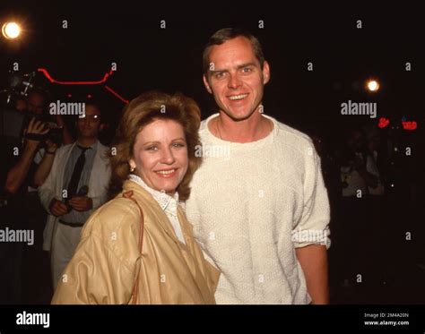 Patty Duke and Michael Pearce at the premiere of Like Father, Like Son ...