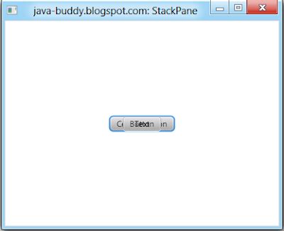 StackPane JavaFX 的图像结果