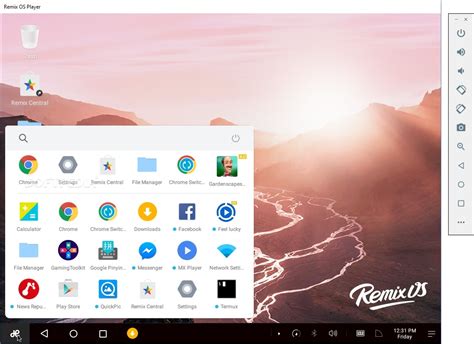 Remix OS Player 1.0.110 - Download per PC Gratis