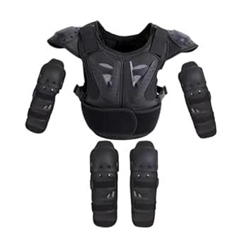 MERISHOPP Kids Motorcycle Full Body Armor Suit Boys Girls Skating Child ...