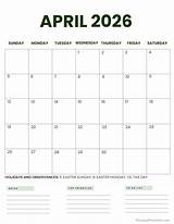 April 2026 Calendars (Free PDF Printables)