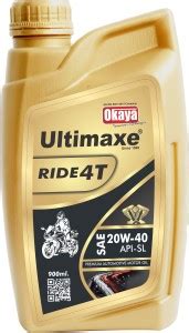 OKAYA ULTIMAXE CDYK/030 RIDE 4T 20W-40 API SL High Performance Engine ...
