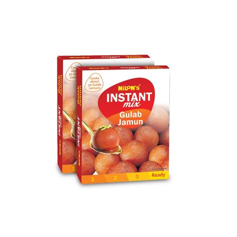 Nilon's Instant Gulab Jamun Mix 175g (Pack of 2) | Soft & Juicy Indian ...