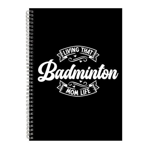 Notebook Badminton Design 的图像结果