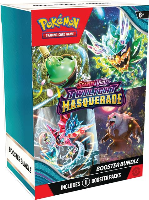 Pokémon TCG: Scarlet & Violet—Twilight Masquerade Booster Bundle (6 ...