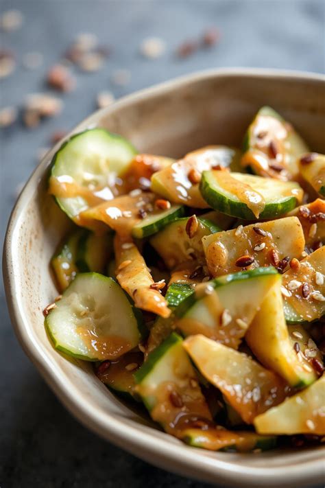 Quick & Easy Asian Sesame Cucumber Salad Recipe
