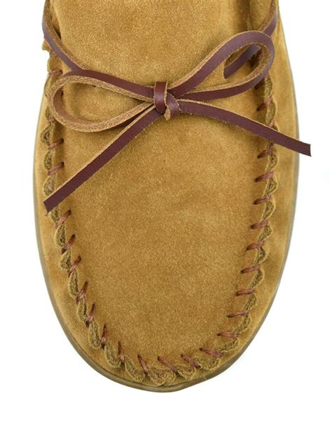 Mens GEORGE Moccasin Type SLIPPERS Size 9/10 Genuine