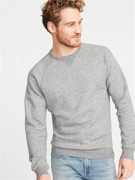227+ Mens Crew Neck Sweatshirt Front View Of Sweater Easy to Edit