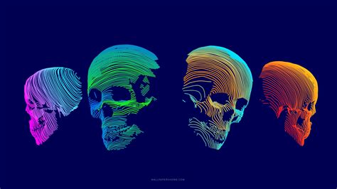 3D Skull Wallpapers - Top Free 3D Skull Backgrounds - WallpaperAccess