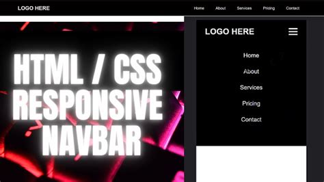 Image result for CSS Navbar Tutorial