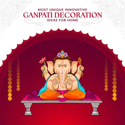 Innovative Ganpati Decoration Ideas For Home | ThreadVibe Living