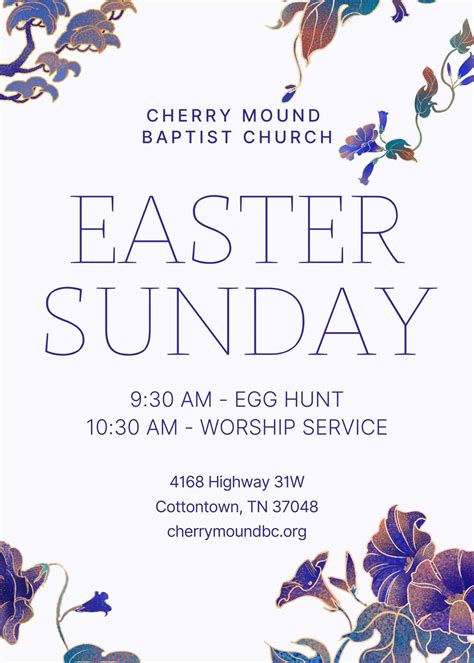 Easter Sunday , 4168 Hwy 31W, Cottontown, TN, Cross Plains, 20 April ...