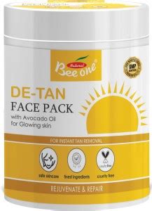 BEE ONE 100% Natural DE-TAN FACE PACK - Price in India, Buy BEE ONE 100 ...