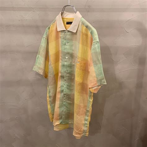 Christian Dior MONSIEUR SPORTS / block check shirt / 80-90's | ROOM
