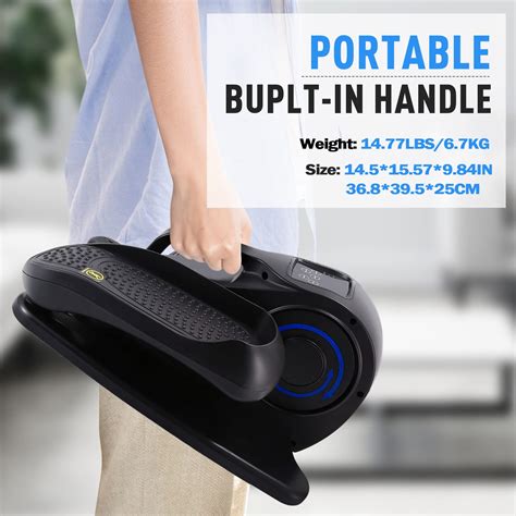 Snapklik.com : Rollingsurfer Under Desk Elliptical Machine, Adjustable ...