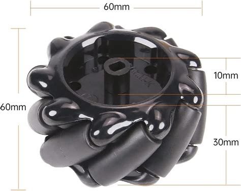 Buy LewanSoul Mecanum चेसिस कार किट एल्युमिनियम मिश्र धातु फ्रेम, टीटी ...