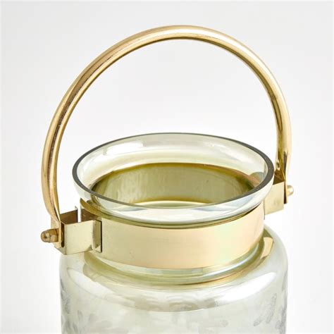 Buy Carols Glass Lantern with Metal Handle from Home Centre at just INR ...