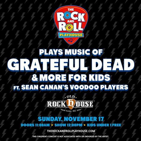 The Rock & Roll Playhouse: Music of Grateful Dead + More For Kids, Old ...