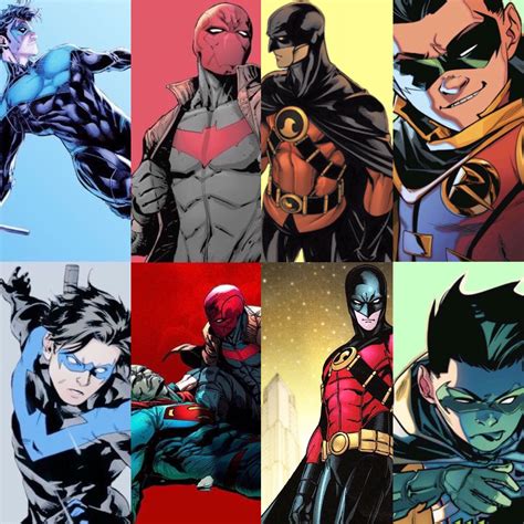 Red Robin Hood Nightwing And Pin On DC Comics. ROBIN. RED ROBIN. NIGHT