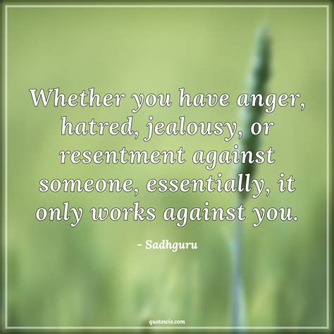 Resentment Quotes