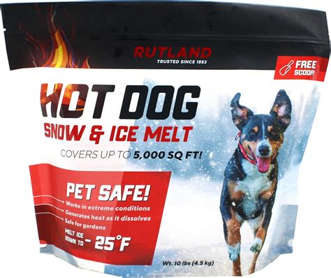 Rutland Hot Dog Snow & Ice Melt, Pet & Kid Friendly Angola | Ubuy