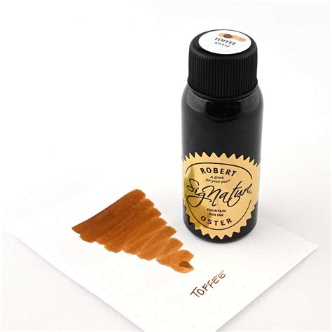 Robert Oster Signature Ink, Toffee - 50ml – Makoba