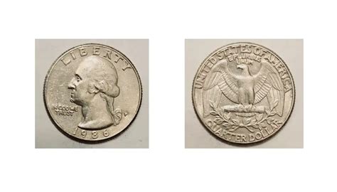 1986 Quarter Value Guide – D vs. P Mint Marks, Error List | Coin ID Scanner