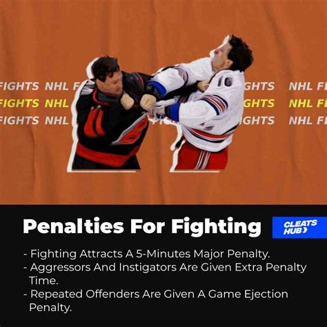 NHL Fighting Rules: The Unwritten NHL Rules | Cleats Hub