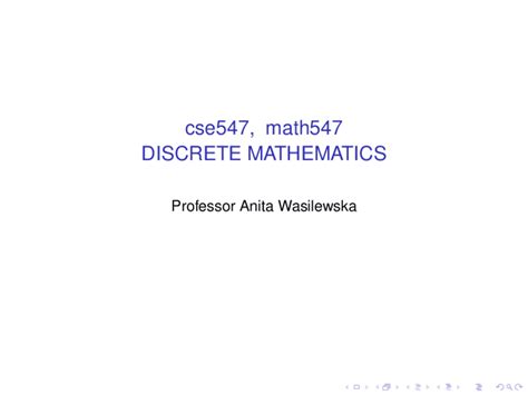Image result for Discrete Math Lectures