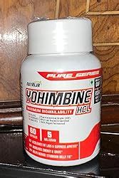 Nutrija-Yohimbine HCL 5 MG Capsules -Pack of 60 Capsules : Amazon.in ...