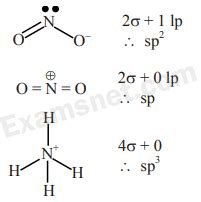 The hybridisations of the atomic orbitals of ... - Chemical ...