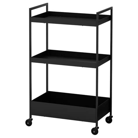 NISSAFORS Trolley, black - IKEA