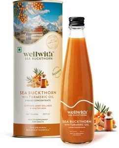 Ayuzera by Wellwith Sea buckthorn with Turmeric Price in India - Buy ...