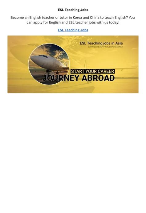 Image result for Jobs ESL Example