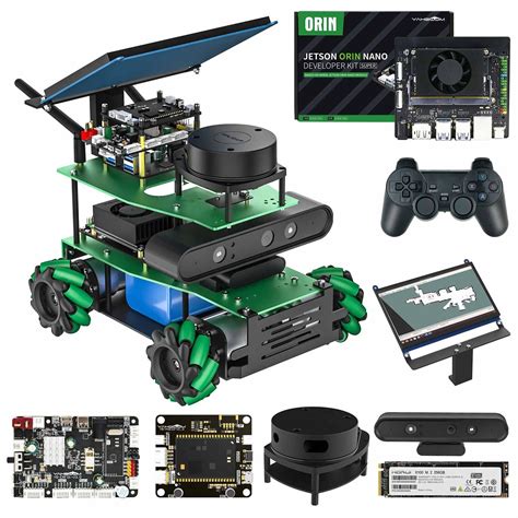 Yahboom Ros2 Robot Jetson Orin Nano Super 4gb Python Programming ...