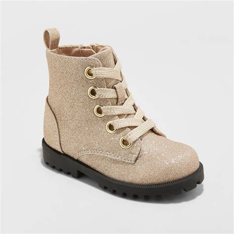 Cat And Jack Rose Gold Boots at John Keys blog