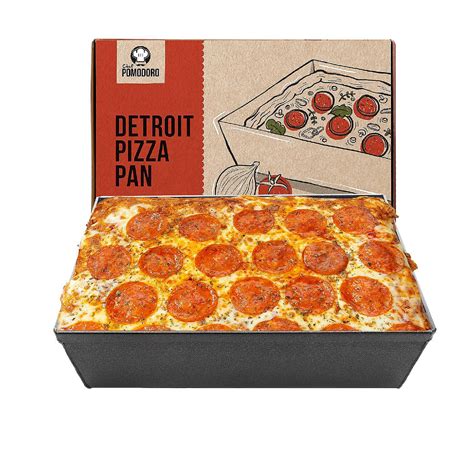 Chef Pomodoro Authentic Deep Dish Pizza Pan, Detroit Style Pizza Pan ...