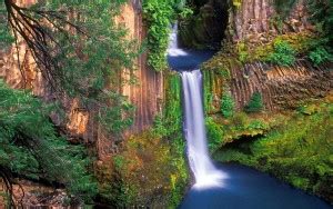 Natural Scene of Water Falls Poster ( Print,12x18 inch) Paper Print ...